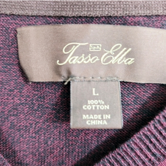 NWT Tasso Elba Macy's Men's Sweater Vest - Picture 6 of 7